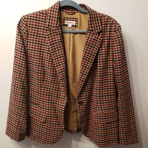 Merona plaid blazer jacket - size 12